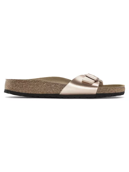 Birkenstock Madrid Birko-Flor Narrow Fit Kobiety Sandały Birkenstock Size: różowy