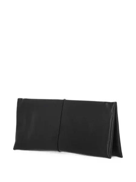 Geantă plic Carven din piele negru