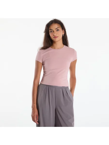 T-shirt GUESS Lotus Slim Ss T-Shirt French Mauve M