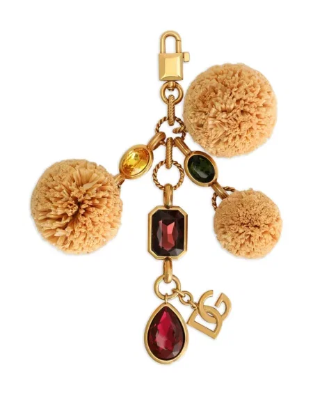 Pandantiv Dolce & Gabbana cu pompoane auriu