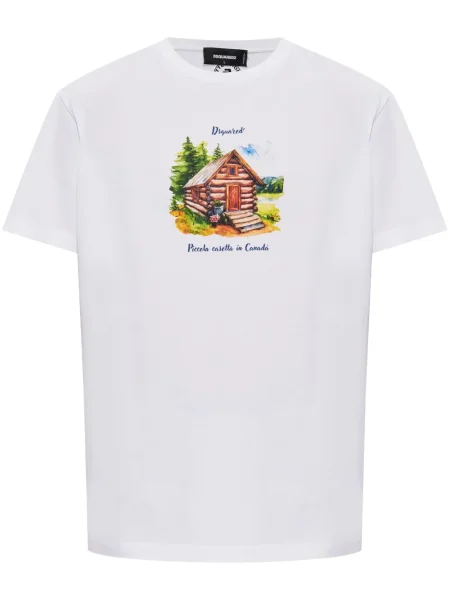 Tricou Dsquared2 alb