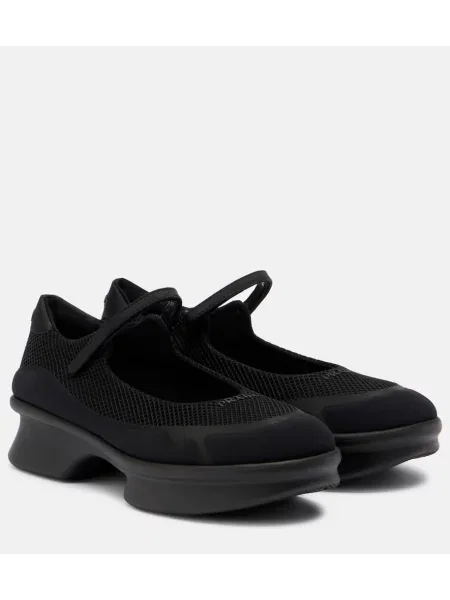 Sneakerși Prada plasă negru