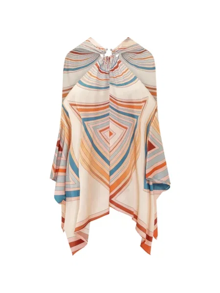 Top Kose cu imagine cu imprimeu geometric