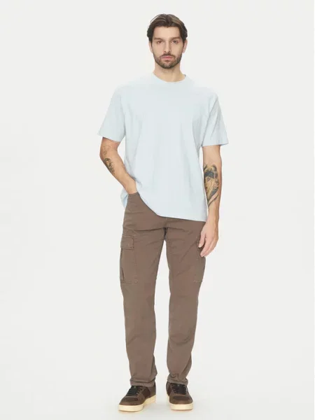 Guess Jeans Marškinėliai Oversize mėlyna