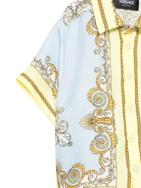 Koszula dziecięca Versace niebieska