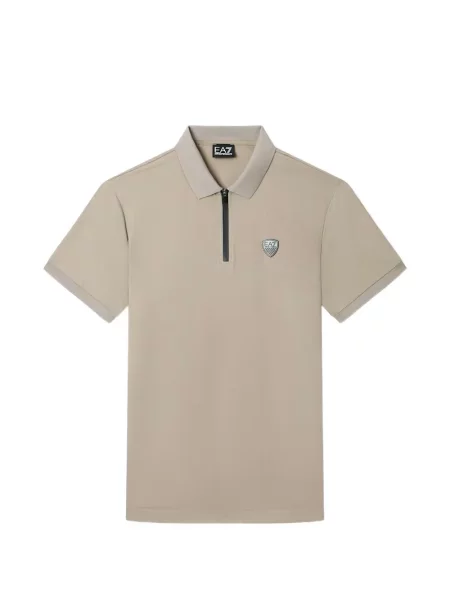 Tricou polo Ea7 Emporio Armani cu autograf