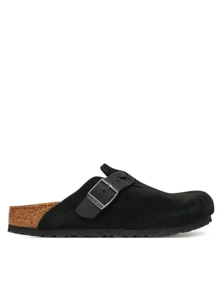 BIRKENSTOCK Saboți Boston' negru