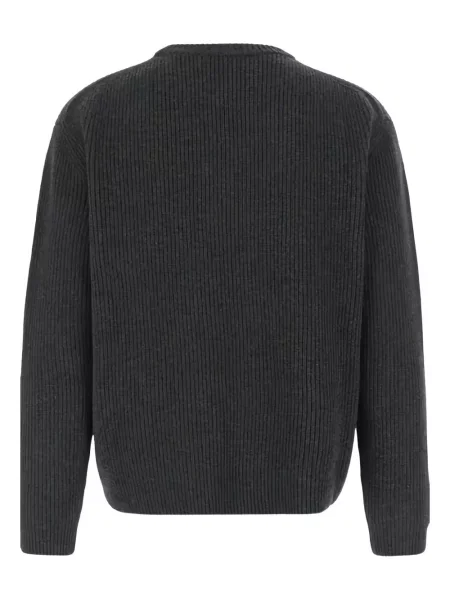 Pulover Gucci cu broderie gri
