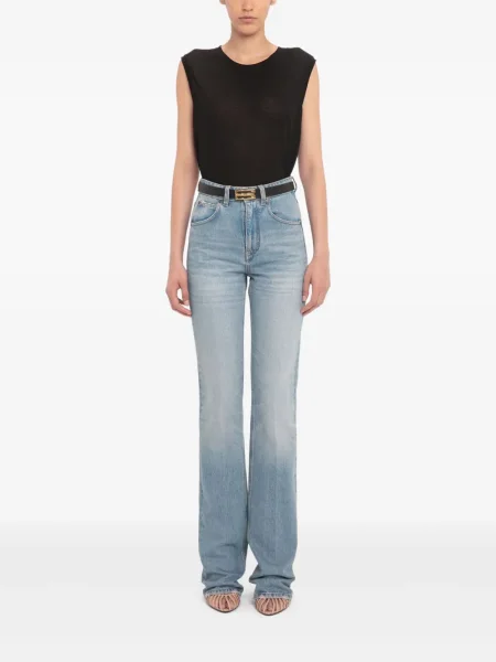 Top Victoria Beckham din crep negru
