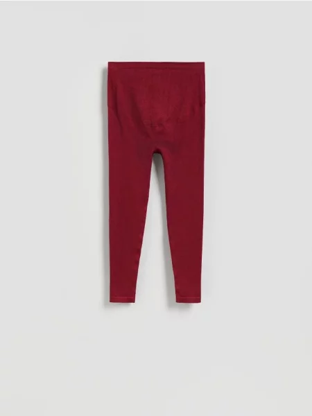 Reserved Безшовні легінси буряковий 