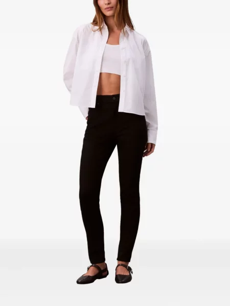 Blugi Calvin Klein Jeans cu autograf negru