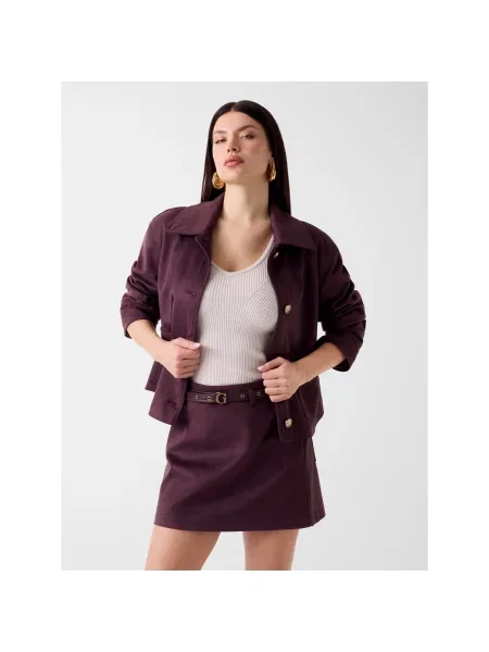 GUESS Geacă Grace violet