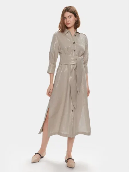 Marella Rochie tip cămașă Balia bej