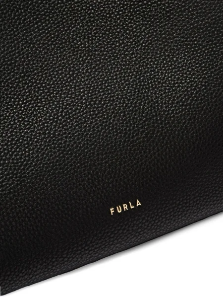 Geanta de piele Furla din piele negru