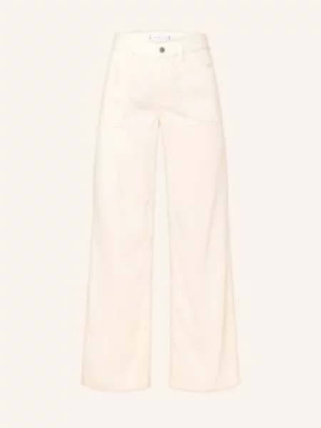 Tommy Hilfiger Dżinsy Z Szerokimi Nogawkami weiss białe