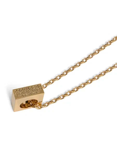 Lung colier Dsquared2 cu imprimeu geometric