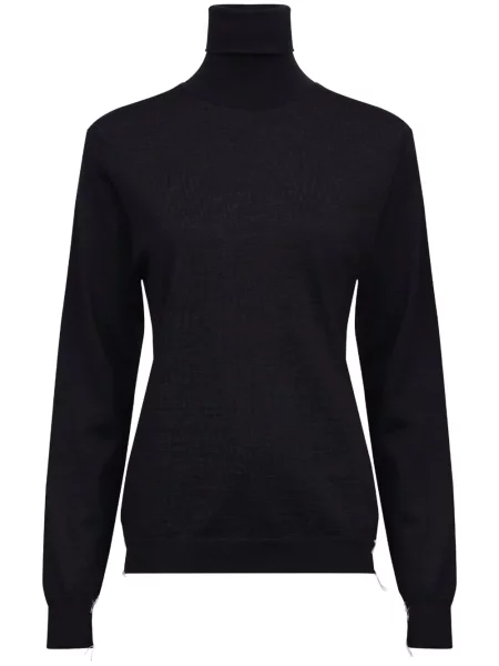 Pulover Maison Margiela de lână negru