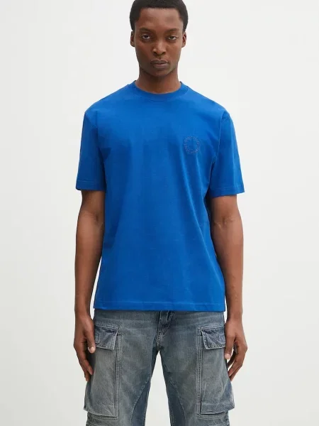 Daily Paper tricou din Orbit Emb T-Shirt bărbați uni