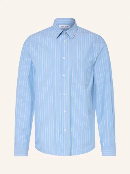 Samsøe Samsøe Koszula Saliam Comfort Fit blau biała