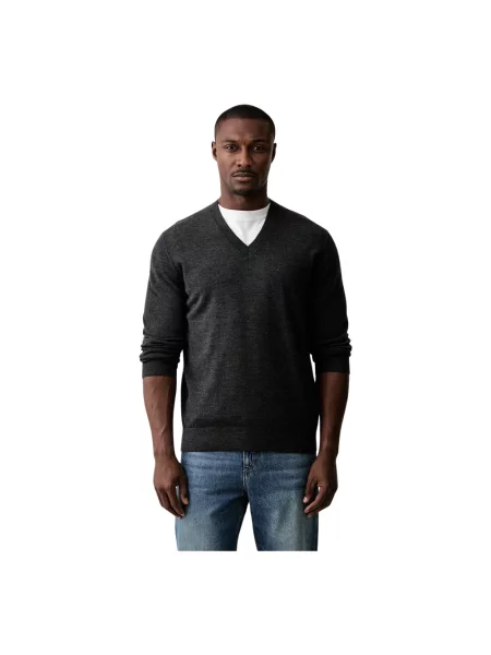 Sweter Marc O'polo wełniany szary