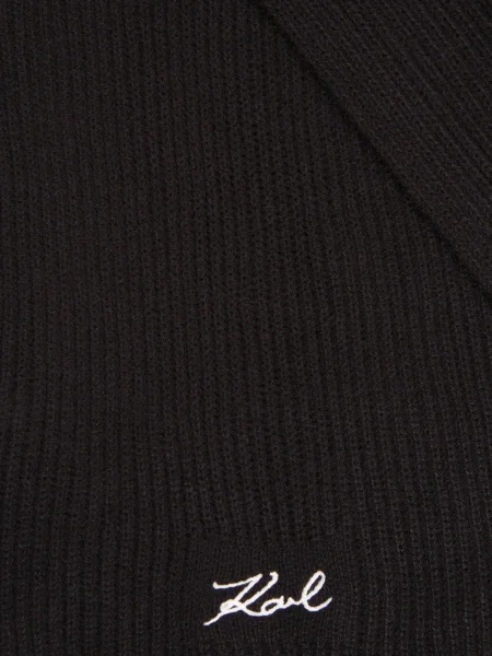 Karl Lagerfeld Fular negru