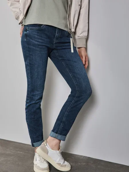 STREET ONE Jeans închis albastru