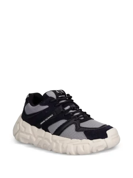 Hálós chunky sneaker Armani Exchange kék