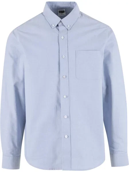 Urban Classics Cămașă deschis albastru