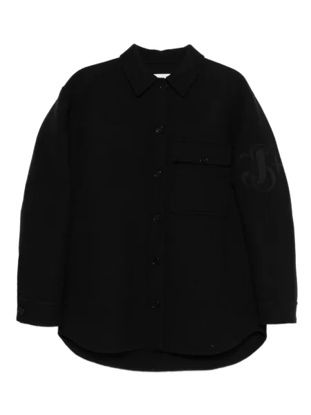Geacă Jil Sander cu autograf negru