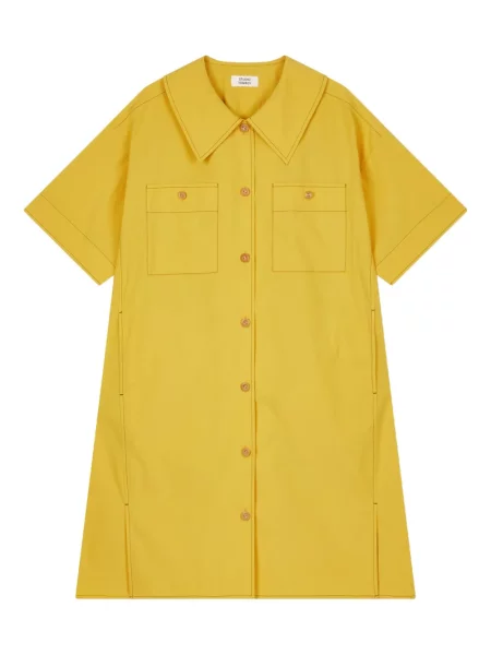 Sukienka Studio Tomboy garniturowa żółta