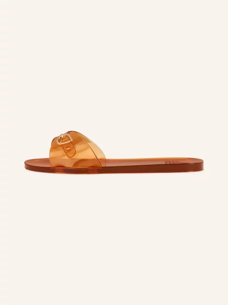 Ancient Greek Sandals Klapki Filia Jelly braun