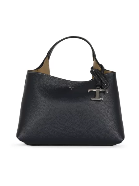 Torebka Tod's skórzana niebieska