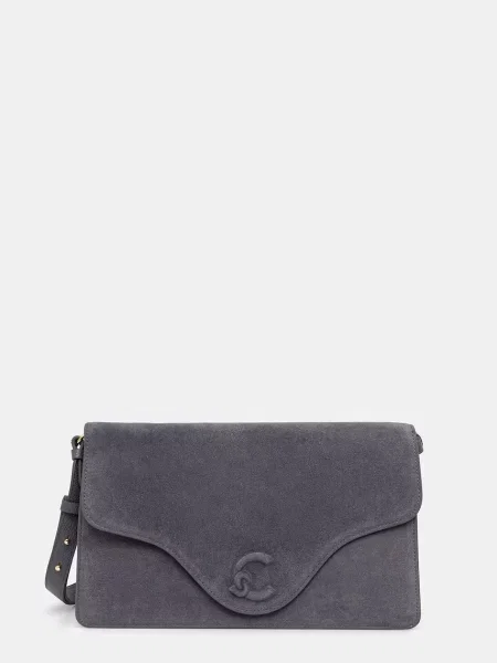 Coccinelle geantă shopper pentru femei din piele gri