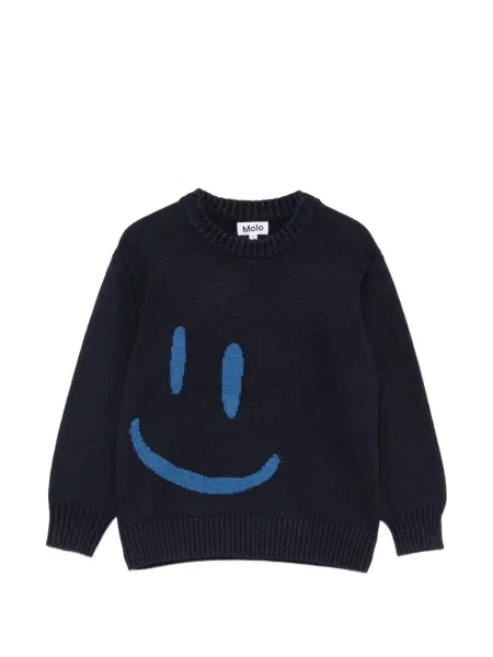 Sweter dziecięcy Molo niebieski