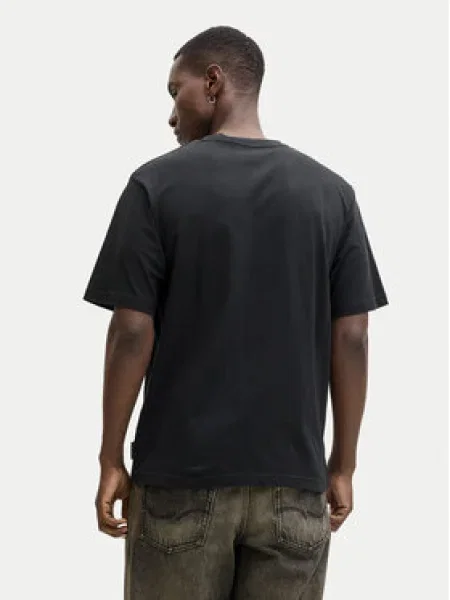 JACK & JONES Tričko JJEARCHIVE / biela čierna