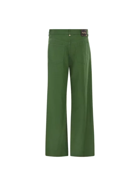 Jeansy Max Mara zielone