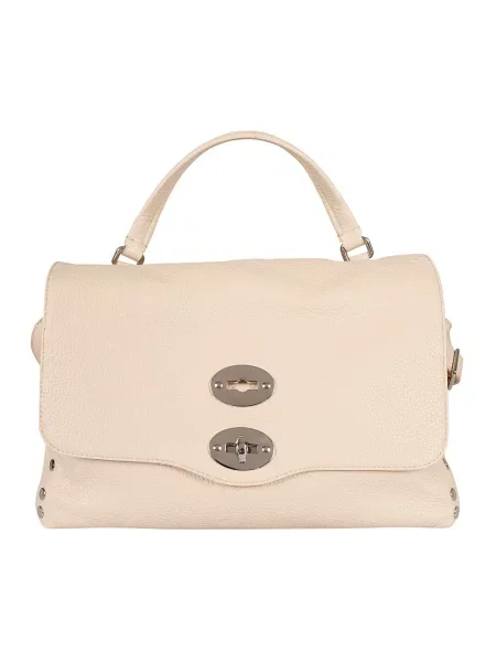 Torebka Zanellato skórzana różowa