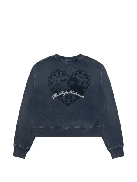 Hanorac Aape By A Bathing Ape cu imagine albastru