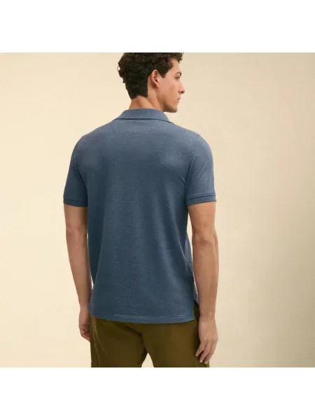 Koszulka polo Brooks Brothers polarowa niebieska