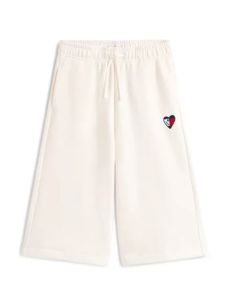 Tommy Hilfiger donji dio trenirke za djecu od pamuka bijela