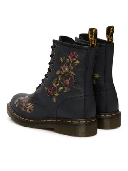 Pohodni čevlji Dr. Martens Decayed Roses črna