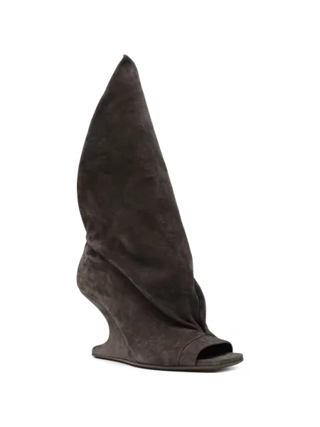 Sandale Rick Owens cu vârf deschis maro
