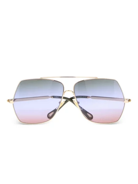 Ochelari de soare Chloé cu imprimeu geometric
