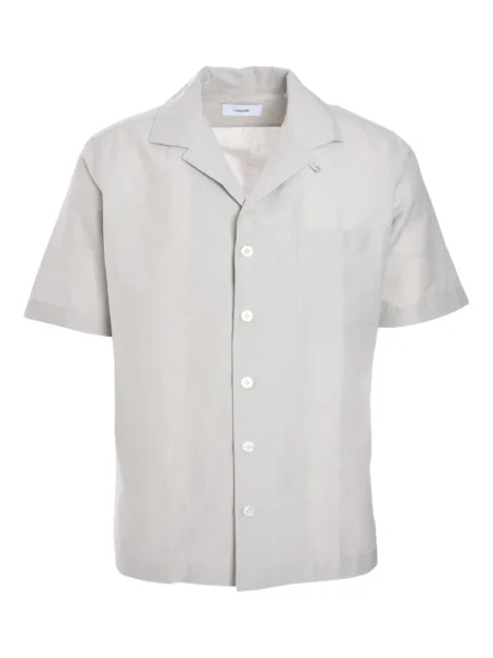 Къс риза Lardini сиво