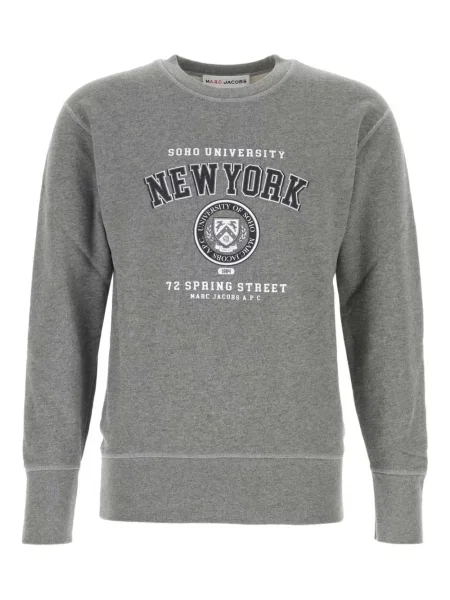 Hanorac crewneck A.p.c. gri