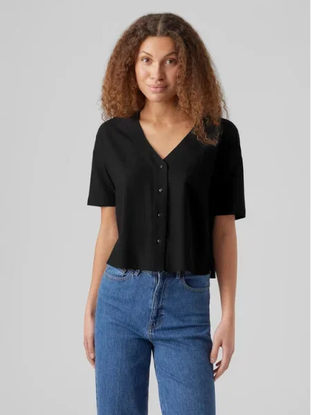 Vero Moda Bluză Jesmilo negru