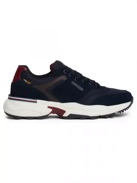 Tommy Hilfiger Bőr sneakers tornacipő CORDURA kék