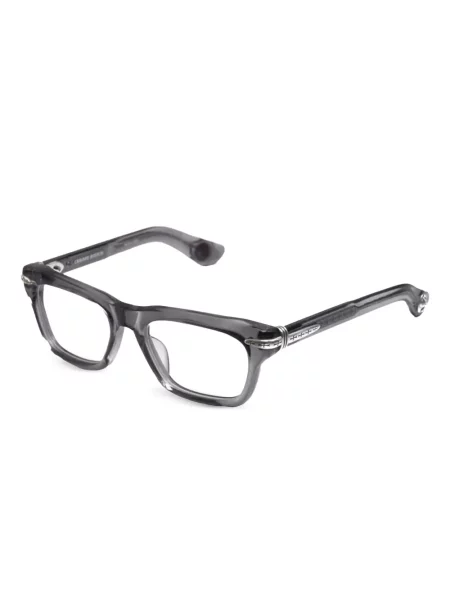 Ochelari de soare Chrome Hearts cu motiv cu inimi gri