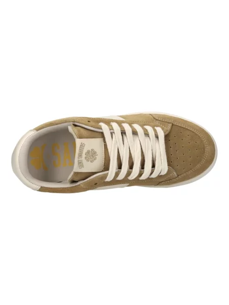 Sneakersy Saint Sneakers zamszowe trekkingowe brązowe