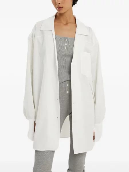 Sukienka koszulowa 1989 Studio garniturowa biała